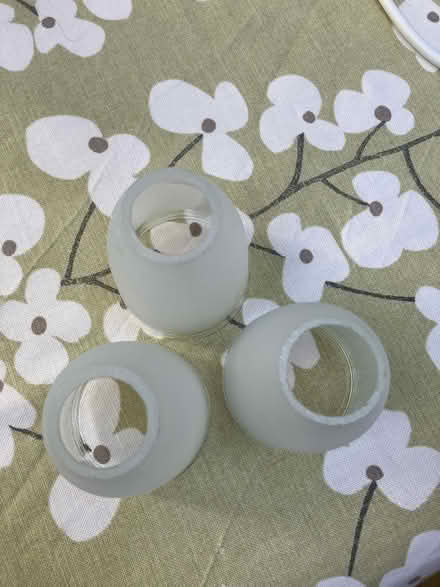 Photo of free 3 glass light shades (Ruislip UB10) #2