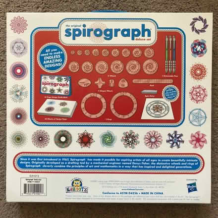Photo of free Spirograph Kit (Sunnyvale - nr Ponderosa Park) #2