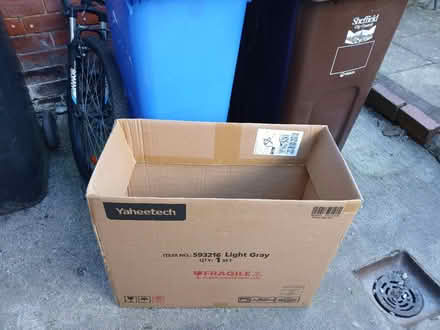 Photo of free Large cardboard box (Woodseats S8) #1