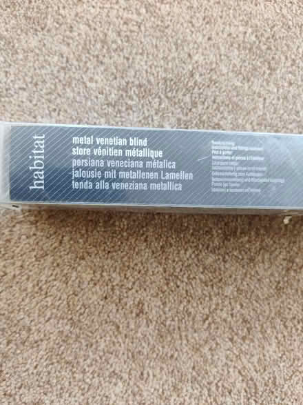 Photo of free Metal Venetian blinds Habitat BNIB (Gotherington GL52) #4