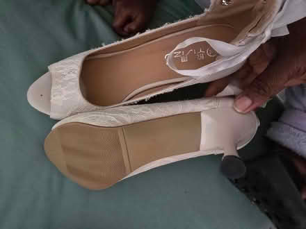 Photo of free White heels (Bloxwich, Walsall WS3) #1