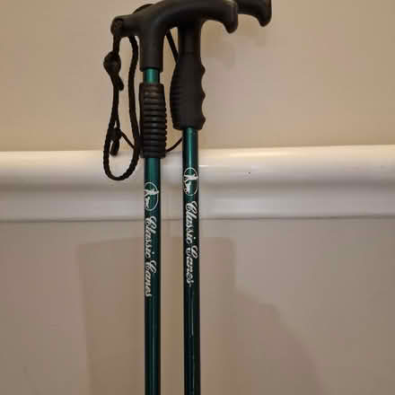 Photo of free Two Metal Walking Canes (Broadbridge Heath, RH12) #1