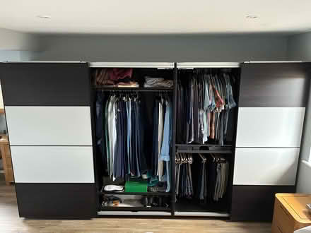 Photo of free 2 IKEA pax sliding door wardrobes (Burnham CM0) #2