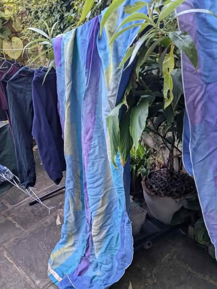 Photo of free blue curtains (Larkhall Bath) #2