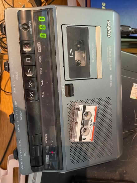 Photo of Micro tape dictaphone/playback (Hailsham/Heathfield) #1