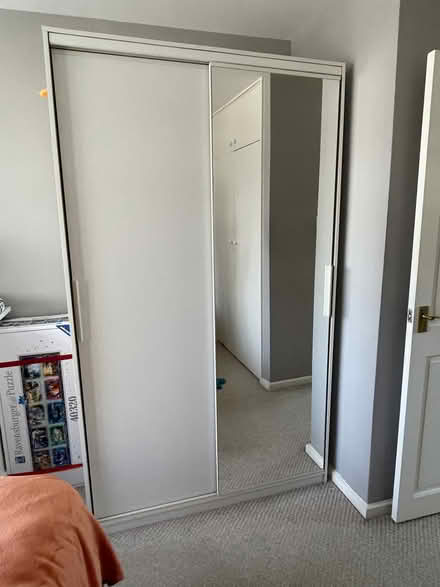 Photo of free Large sliding mirrored wardrobe (Southfields) #1
