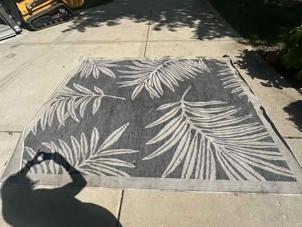 Photo of free Large rectangular outdoor rug (hinsdale) #1