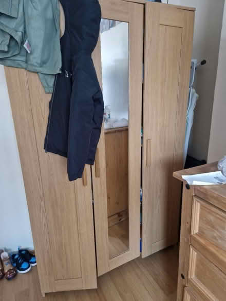 Photo of free 3 door wardrobe (N15 west green road) #1
