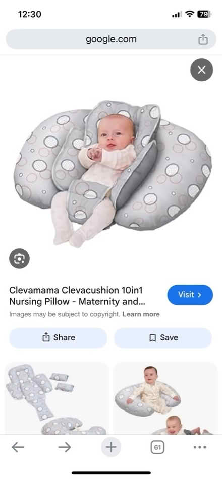 Photo of free Clevamama nursing pillow (W4) #1