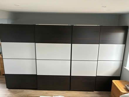 Photo of free 2 IKEA pax sliding door wardrobes (Burnham CM0) #1