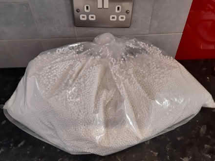 Photo of free Small amount polystyrene bean bag beads (Woodseats S8) #1