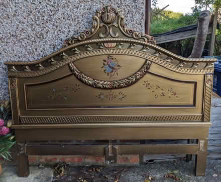 Photo of free Ornate bed headboard and foot end (Oxford OX4) #1