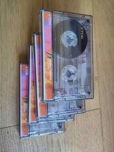 Photo of free 4 TDK cassettes (Cambridge CB4) #1