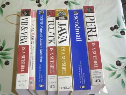 Photo of free Old O'Reilly Computer Books (IP12) #2