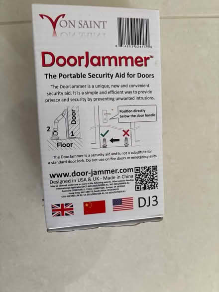 Photo of free Door jammer (Kenton HA3) #2