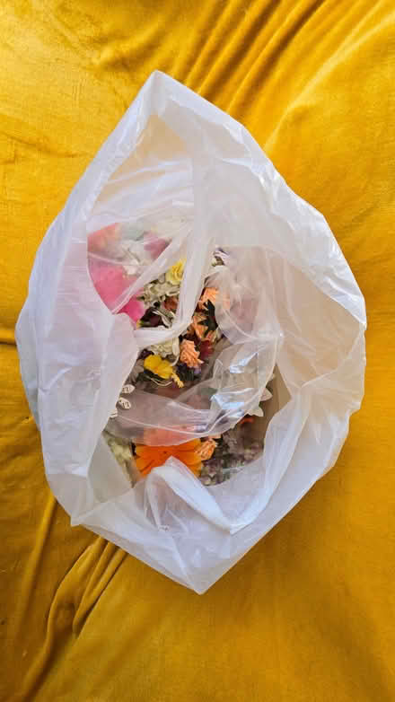 Photo of free Bag of assorted flowers for crafts (Stroud GL10) #1