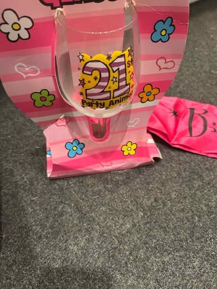 Photo of free 21st birthday glass and sash (Bridlington YO16) #1