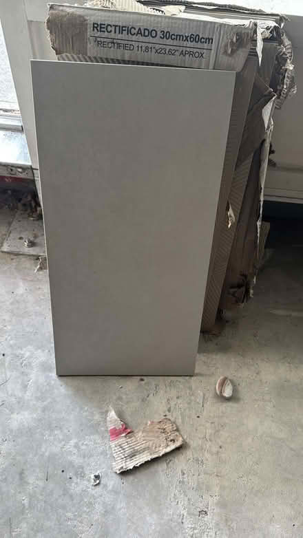 Photo of free 15 grey matte tiles/ must go today (SW11 4PL) #2