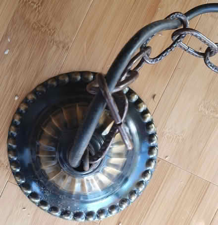 Photo of free x3 bulb ceiling tiffany light shade (seaton EX12) #3