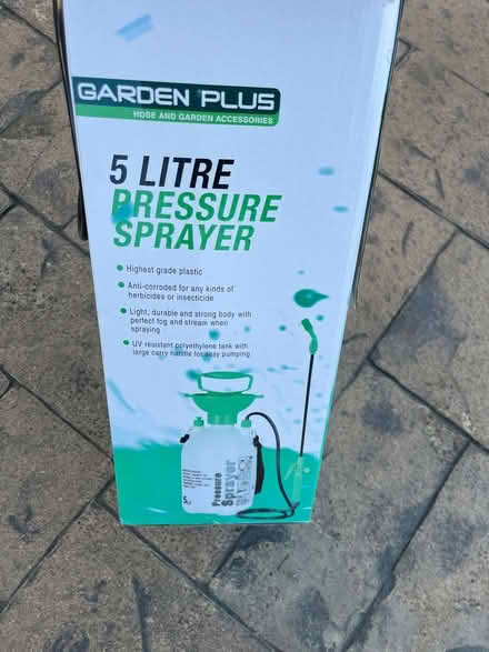 Photo of free 5L Pressure Sprayer. Never used (Dublin 24) #1