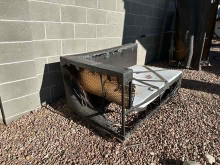 Photo of free patio sofa sturdy metal frames (Albuquerque) #4