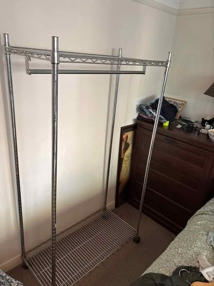 Photo of free Stainless steel clothes rail (Denmark Hill area) #1