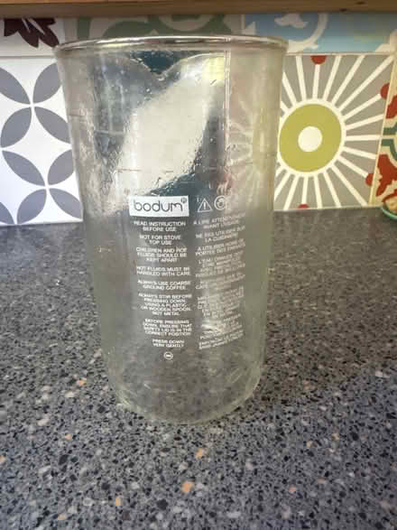 Photo of free Bodum coffee cafetière replacement glass (Wheathampstead AL4) #2