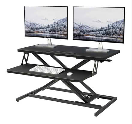 Photo of free ERGOMAKER Height Adjustable Standing Desk Converter (Greater Leys OX4) #2