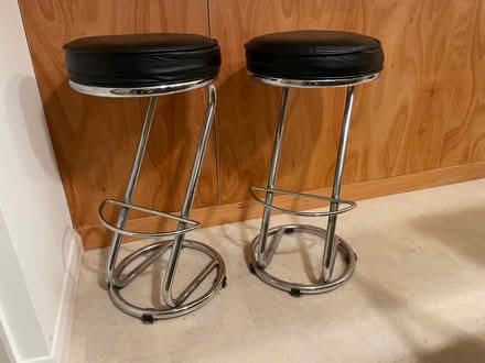 Photo of free Kitchen bar stools x 2. (Loughton MK5) #1