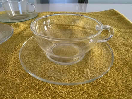 Photo of free Glass cups & saucers (Westcliff SS0) #2
