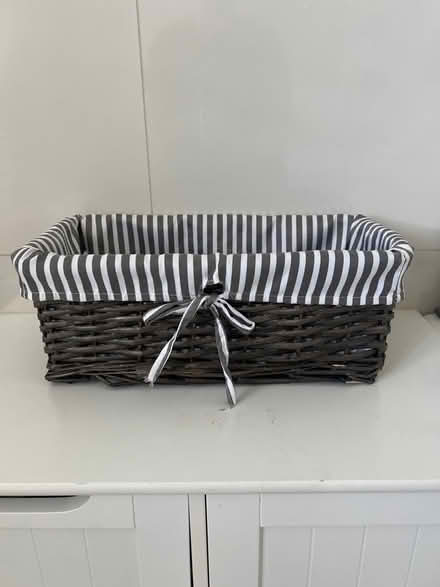Photo of free Small grey basket (St Margarets TW1) #1
