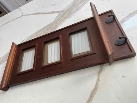 Photo of free Wood picture frame for three photos (Santa Rosa, Wikiup) #2