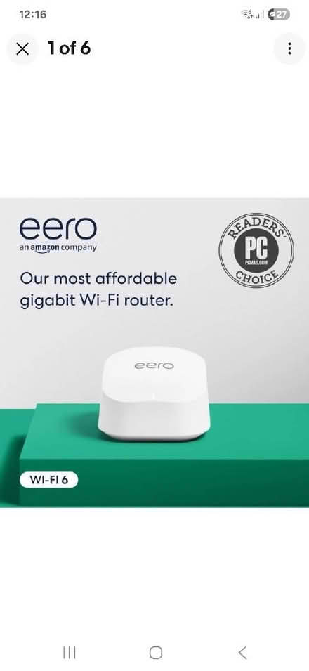 Photo of Eero 6 + router (Grange-over-Sands LA11) #1