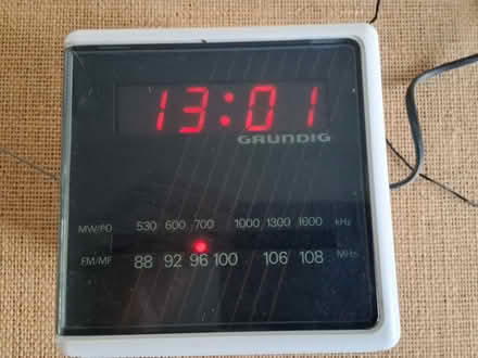Photo of free Grundig Clock Alarm Radio (Croxley Green WD3) #1