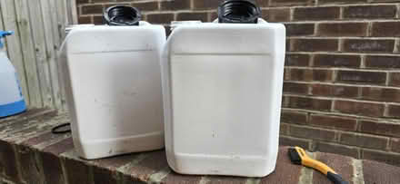 Photo of free 2x 5l containers (Seaford BN25) #1