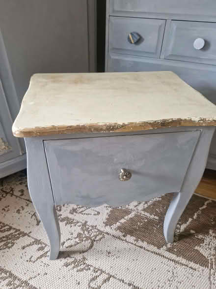 Photo of free Wardrobe, Chest of drawers and small bedside table (Laindon SS15) #3