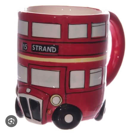 Photo of Christmas or London bus themed mugs (Willesden Junction) #2