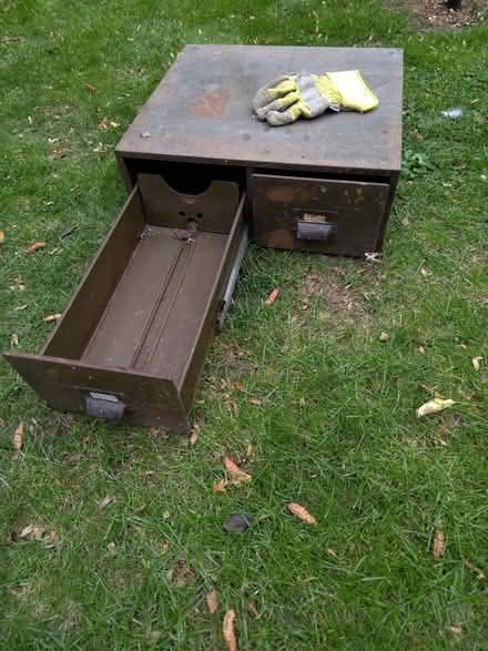 Photo of free Vintage metal drawers (CM15, Brentwood) #1