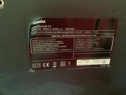 Photo of free TOSHIBA 32” Television - working (Grange Estate, Letchworth SG6) #3