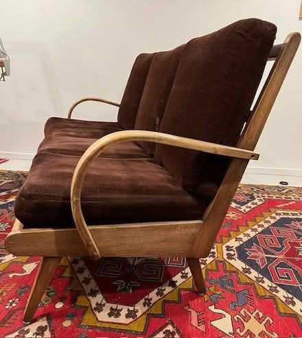 Photo of free Wooden Frame Sofa (Wedgwood) #3