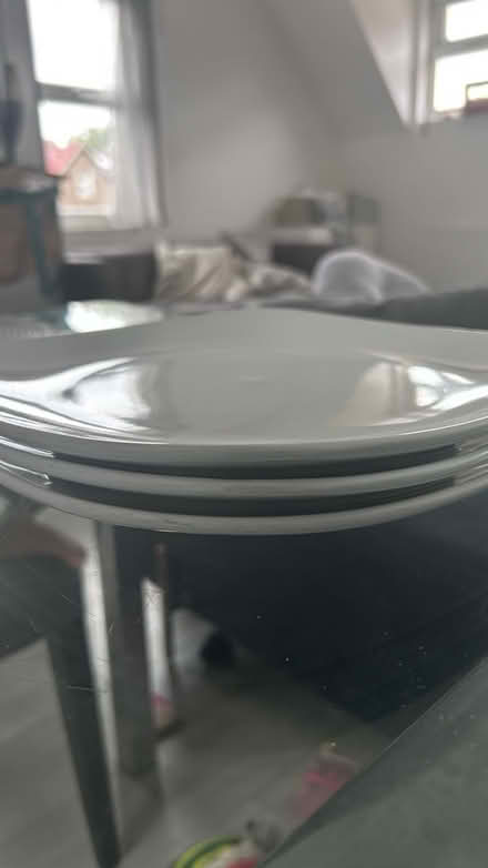 Photo of free Large square dinner plates (Thornton Heath) #2