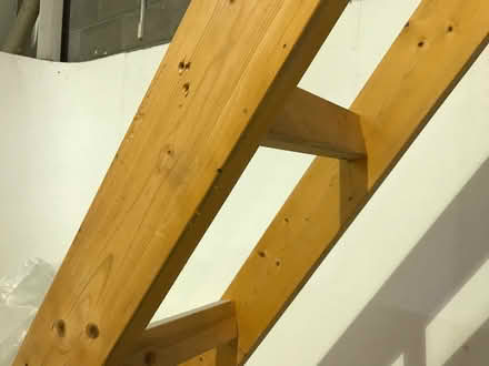 Photo of free LONG 6MTR WOODEN LADDER 56CM WIDE solid (Fairmilehead EH10) #3