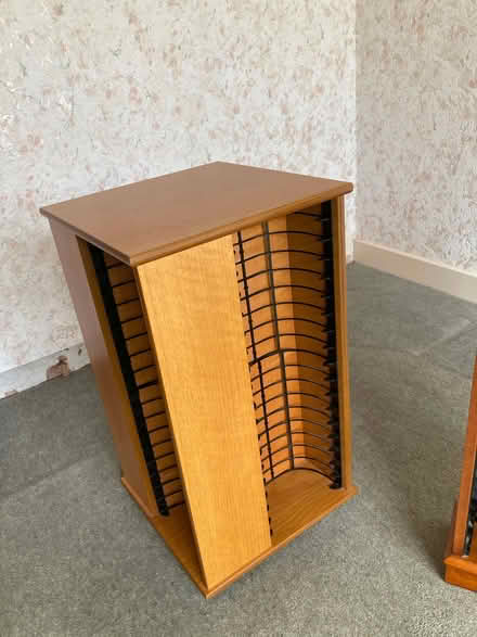 Photo of free Rotating VHS tape storage unit (Marlow Bottom SL7) #1