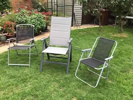 Photo of free Folding Garden Chairs (New Balderton) #1