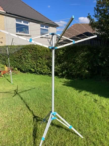 Photo of free Collapsible rotary washing line (Tredegar NP22) #1