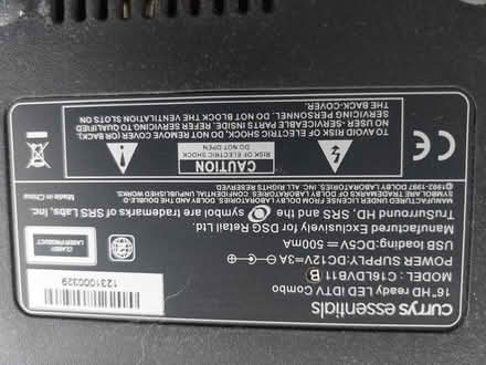 Photo of free Small tv (Sutton in Craven) #2