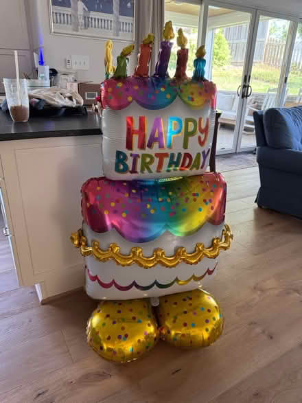 Photo of free Happy Birthday Balloon 4ft tall (Vienna NE) #1