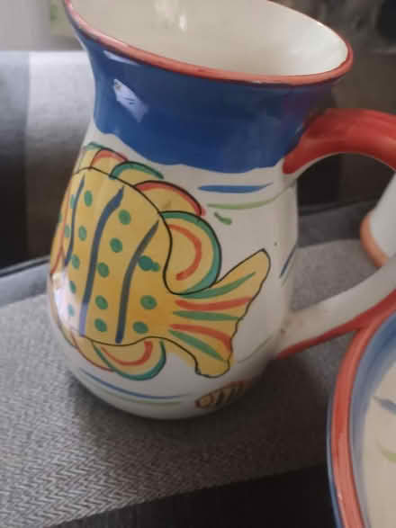 Photo of free A jug,bowl with chip on it and a lighthouse (Bedmond WD5) #2