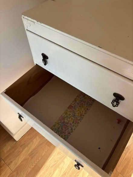 Photo of free Retro drawers cream white (Shoscombe Vale) #4