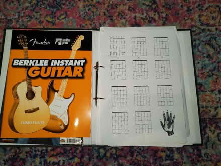 Photo of free Guitar book, chords and tabs (M6 Seedley) #1